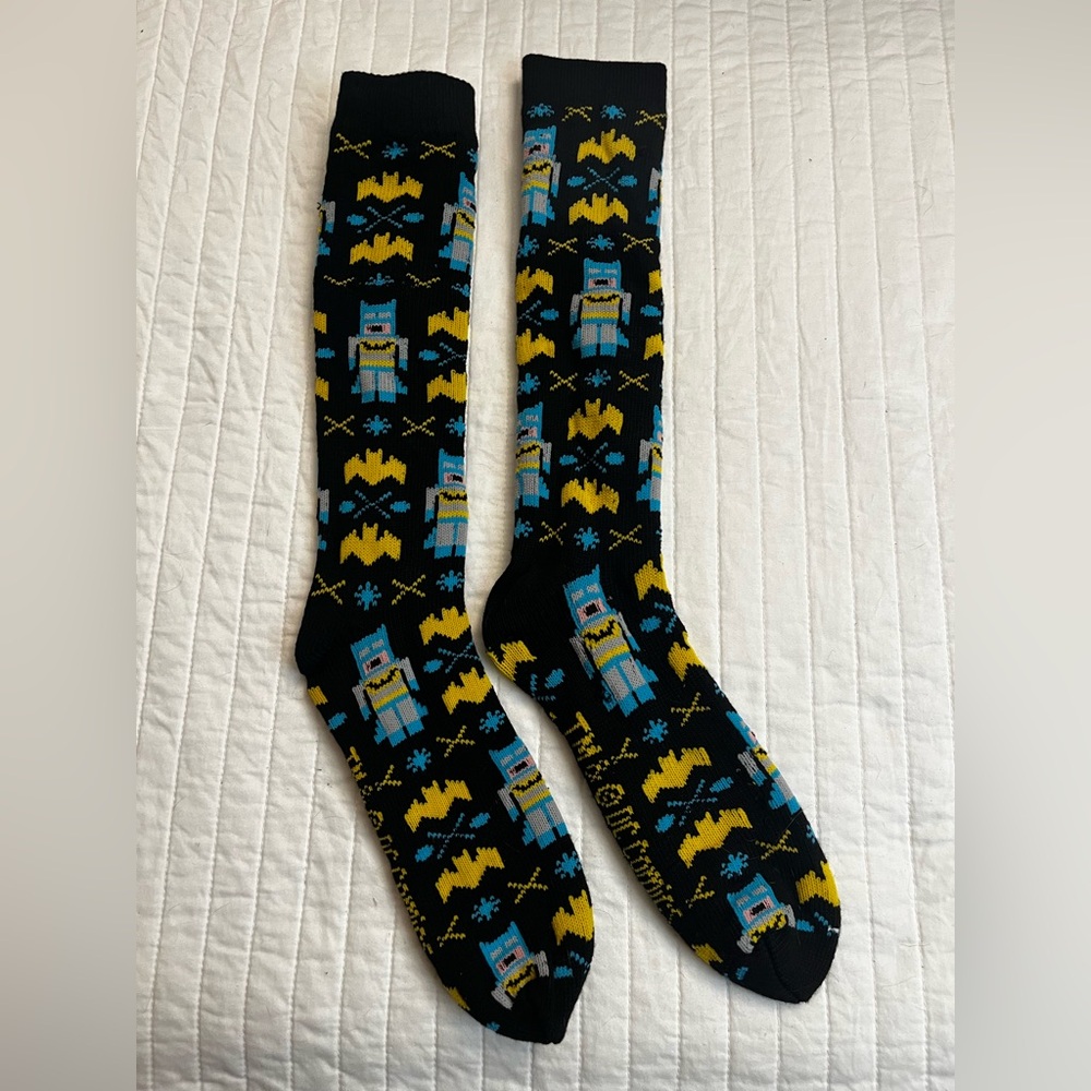 Batman thick knit socks
